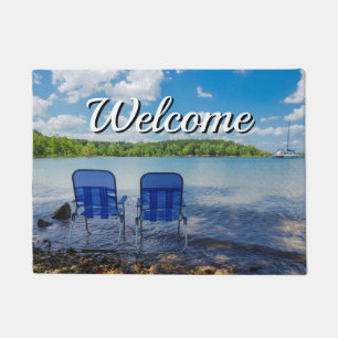 Paillasson Journée Parfaite Au Lake Welcome Doormat