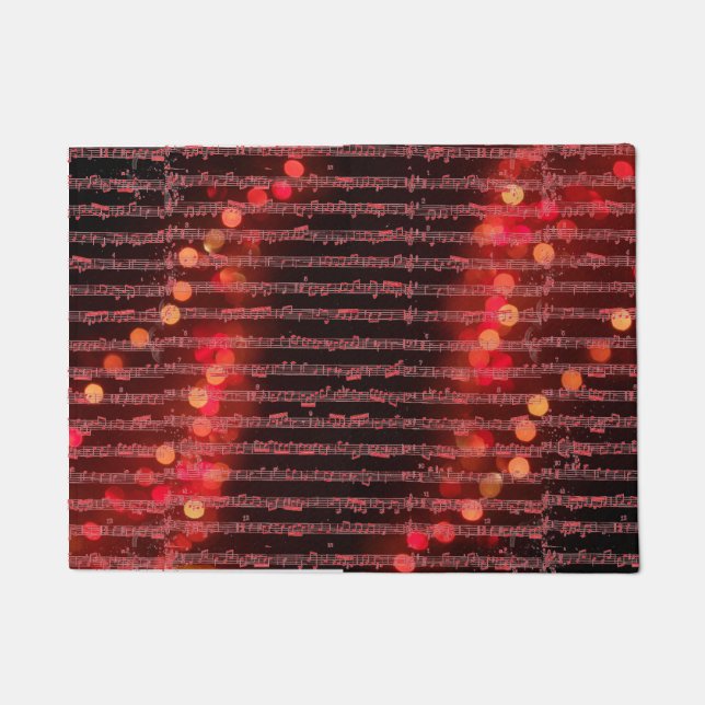 Paillasson Joyeuse mélodie Noël (Devant)