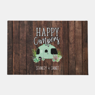 Paillasson Joyeux Campeurs, Camping, RV, Motorhome, Trailer