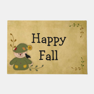 Paillasson Joyeux Épouvantail Automne