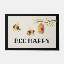 Joyeux mât de porte d'abeille