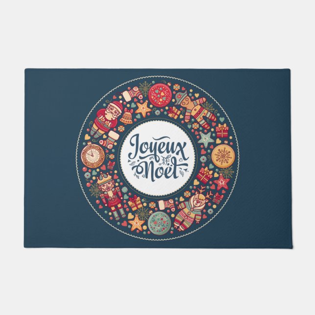 Paillasson Joyeux Noel Doormat (Devant)