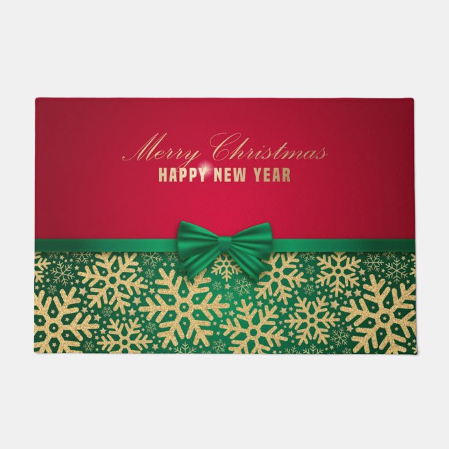 Paillasson Joyeux Noël et Joyeux Nouvel An (Devant)