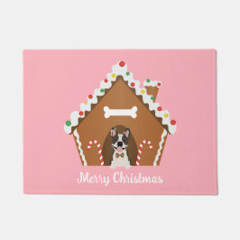 Paillasson Joyeux Noël Gingerbread Maison de chien