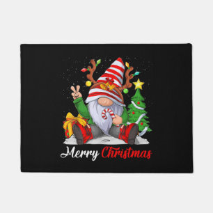 Paillasson Joyeux Noël Gnomes Noël de famille
