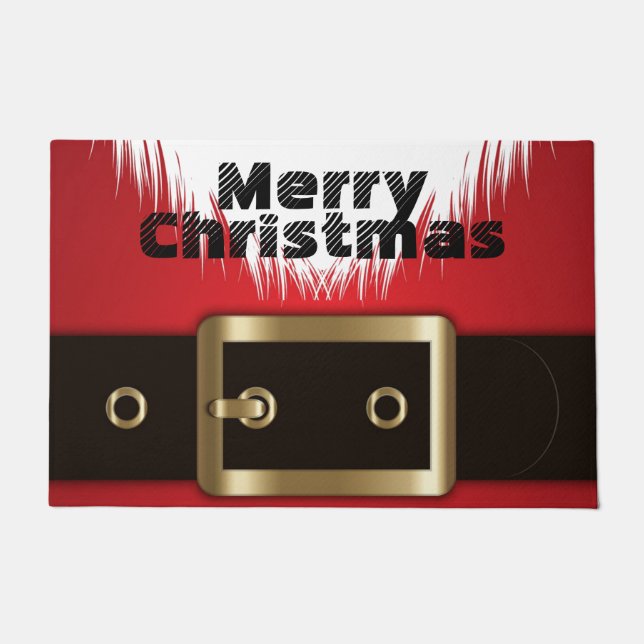 Paillasson Joyeux Noël Père Noël (Devant)