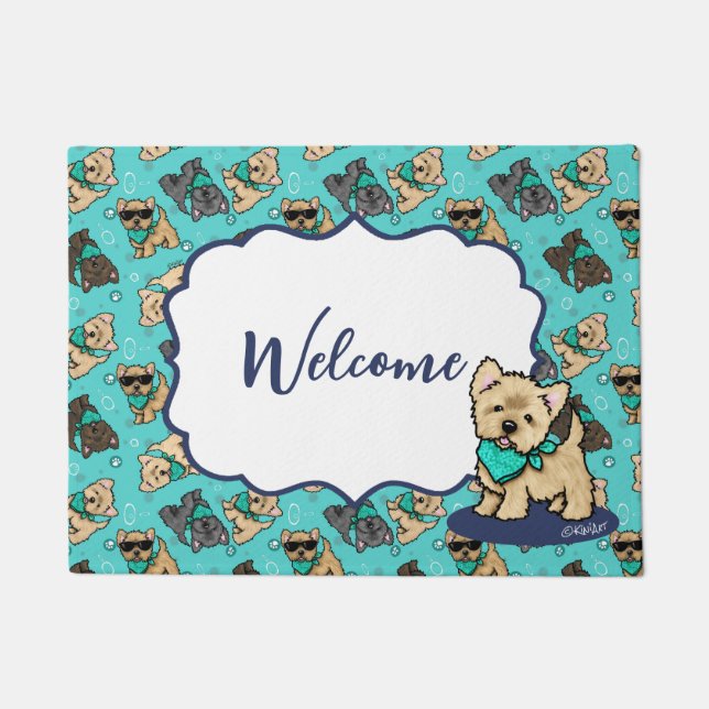 Paillasson KiniArt Cutieface Cairn Doormat (Devant)