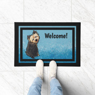 Paillasson KiniArt Norwich Terrier Doormat