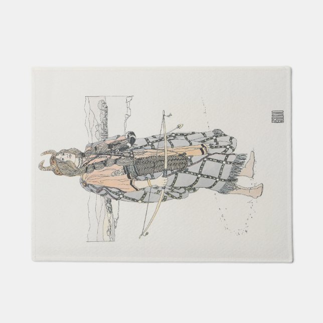 Paillasson La Chasse (par Ann Macbeth) (Devant)