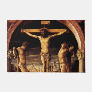 Paillasson La Crucifixion de Jésus par Vincenzo Foppa - 1456