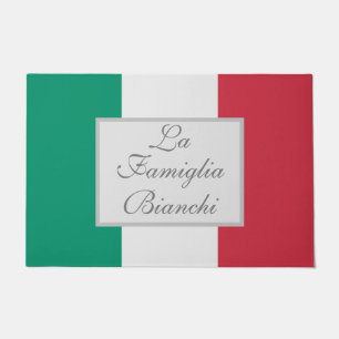 Paillasson La Famiglia Italienne Drapeau Votre Personnalité