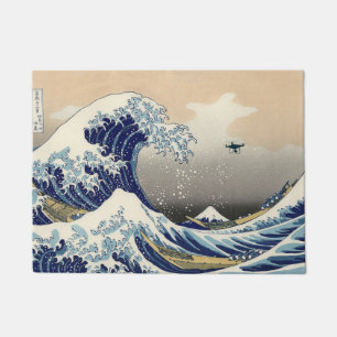 Paillasson La Grande Vague De Drone Au Large De Kanagawa
