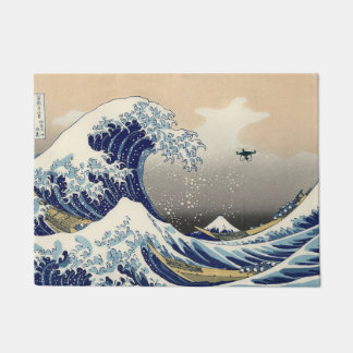 Paillasson La Grande Vague De Drone Au Large De Kanagawa