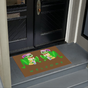 Paillasson La Grenouille du Joyeux Parti - Bienvenue