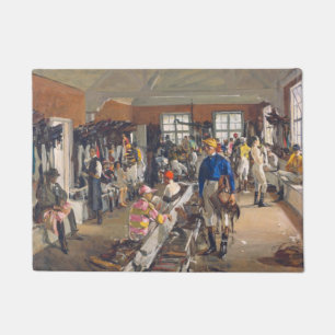 Paillasson La salle d'habillage des Jockeys à l'hippodrome d'
