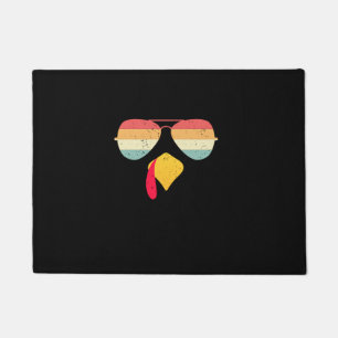 Paillasson La Turquie cool Face Avec Lunettes De Soleil Drôle