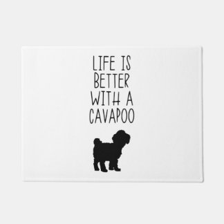 Paillasson La Vie Est Meilleure Avec Un Cavapoo