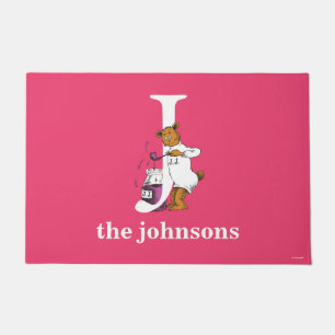 Paillasson L'ABC de Dr Seuss : Lettre J - Blanc Ajoutez vot