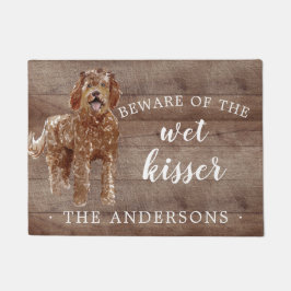 Paillasson Labradoodle Chien Mat de porte personnalisé