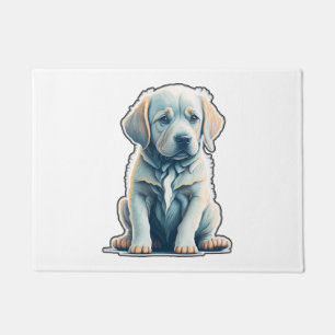 Paillasson Labrador Retriever Calme Puppy