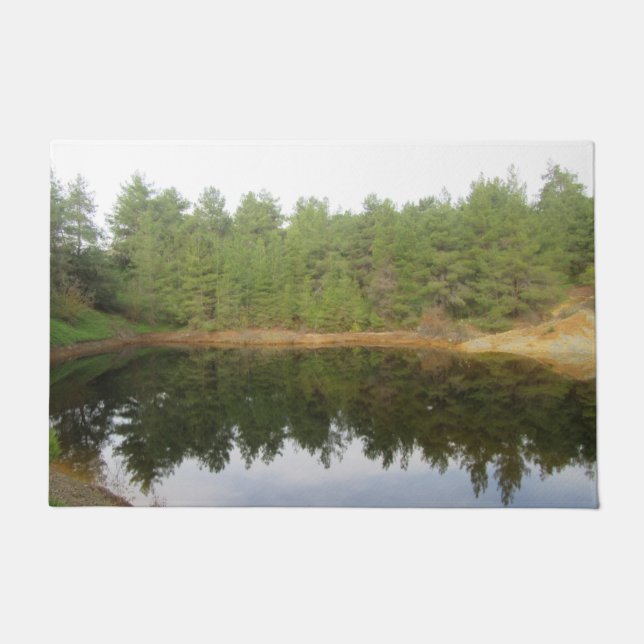 Paillasson Lac de réflexion des pins (Devant)