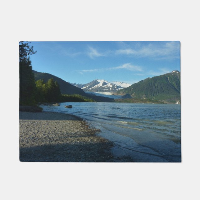 Paillasson Lac Mendenhall dans Juneau Paysage de l'Alaska (Devant)