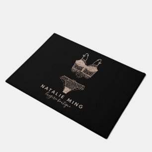 Paillasson Lace Lingerie Boutique Logo Affaires