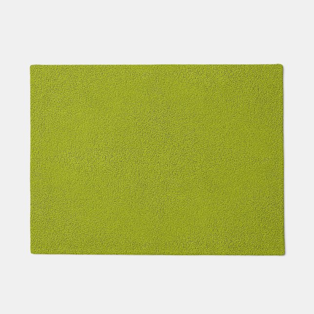 Paillasson L'air de Snuggly Chartreuse Green Suede (Devant)