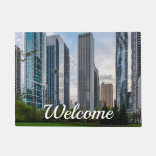 Paillasson Lake Shore Park Painally Welcome Doormat