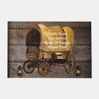Lampes à huile de charbon Wagon couvertes Western