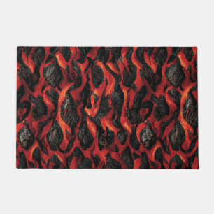 Paillasson Lave Et Roches Volcaniques Volcano Magma motif