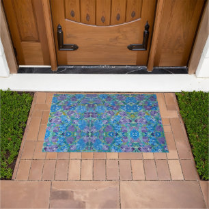 Paillasson Lavendar Rose Floral Mat extérieur