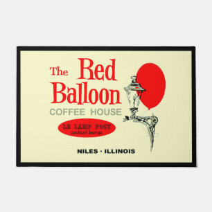 Paillasson Le Café Rouge Balloon, Niles, Illinois