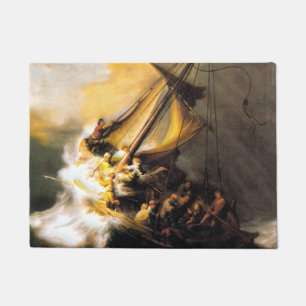 Paillasson Le Christ dans la tempête sur la mer de la Galil