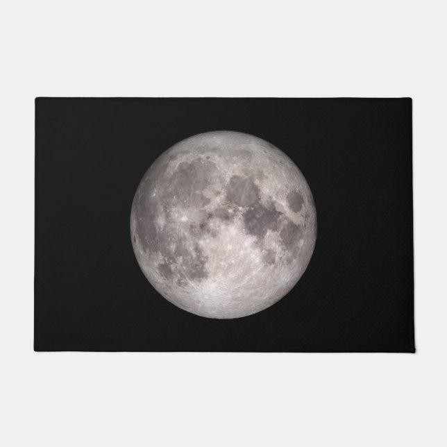 Paillasson Le côté proche de la Lune (Paysage lunaire) (Devant)