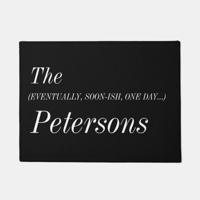 Paillasson Le Mat De Porte D'Un Jour (Devant)