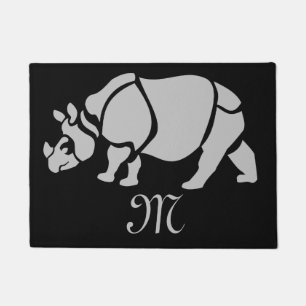 Paillasson Le Monogramme Unicorn Rhino