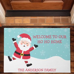 Paillasson Le Père Noël Bienvenue À Notre Maison Ho Ho Noël