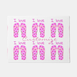 Paillasson Le rose Flip-Flops Thunder_Cove