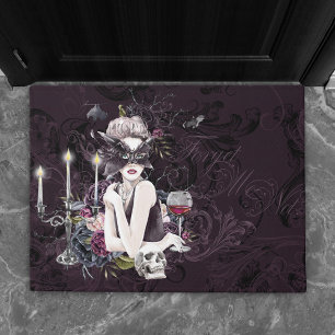 Paillasson Le Vampiress Moody Gothic Vampy Glam Pale Peau