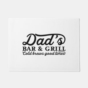 Paillasson Les Amateurs Du Bar Dads Et Du Barbecue Grill