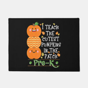 Paillasson Les Citrouilles À Patch Pré K Enseignant Halloween