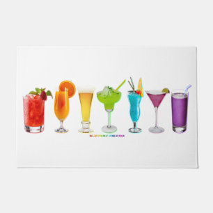 Paillasson Les cocktails alcoolisés de SlipperyJoe pour la co
