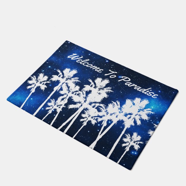Paillasson Les Mats d'accueil du paradis tropical (Incliné)