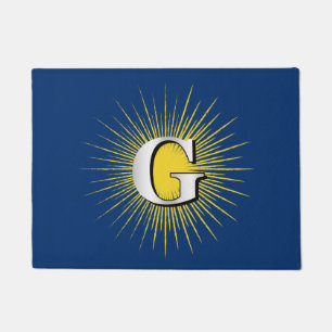 Paillasson Lettre G - symbole maçonnique