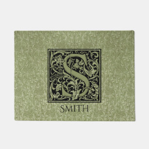 Paillasson Lettre S Première Lettre Monogramme Personnalisé