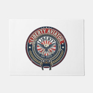 Paillasson Liberty Aviator Patriotique Patriotique Aviation V