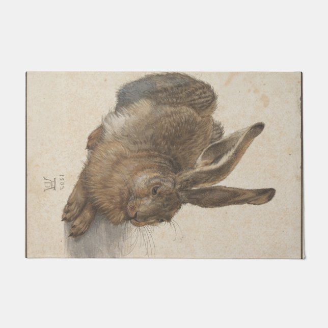 Paillasson Lièvre (par Albrecht Dürer) (Devant)