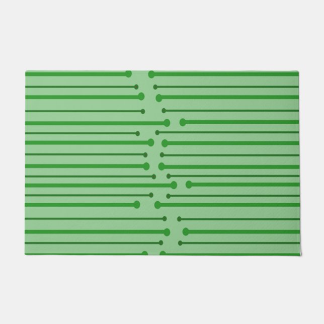 Paillasson Lignes inspirées MCM  (Devant)