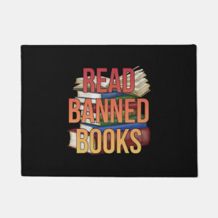 Paillasson Lire Livres interdits Librarian Bookworm Lecteur d